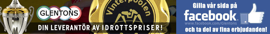 Glentons Idrottspriser stora p&aring; medaljer & pokaler!